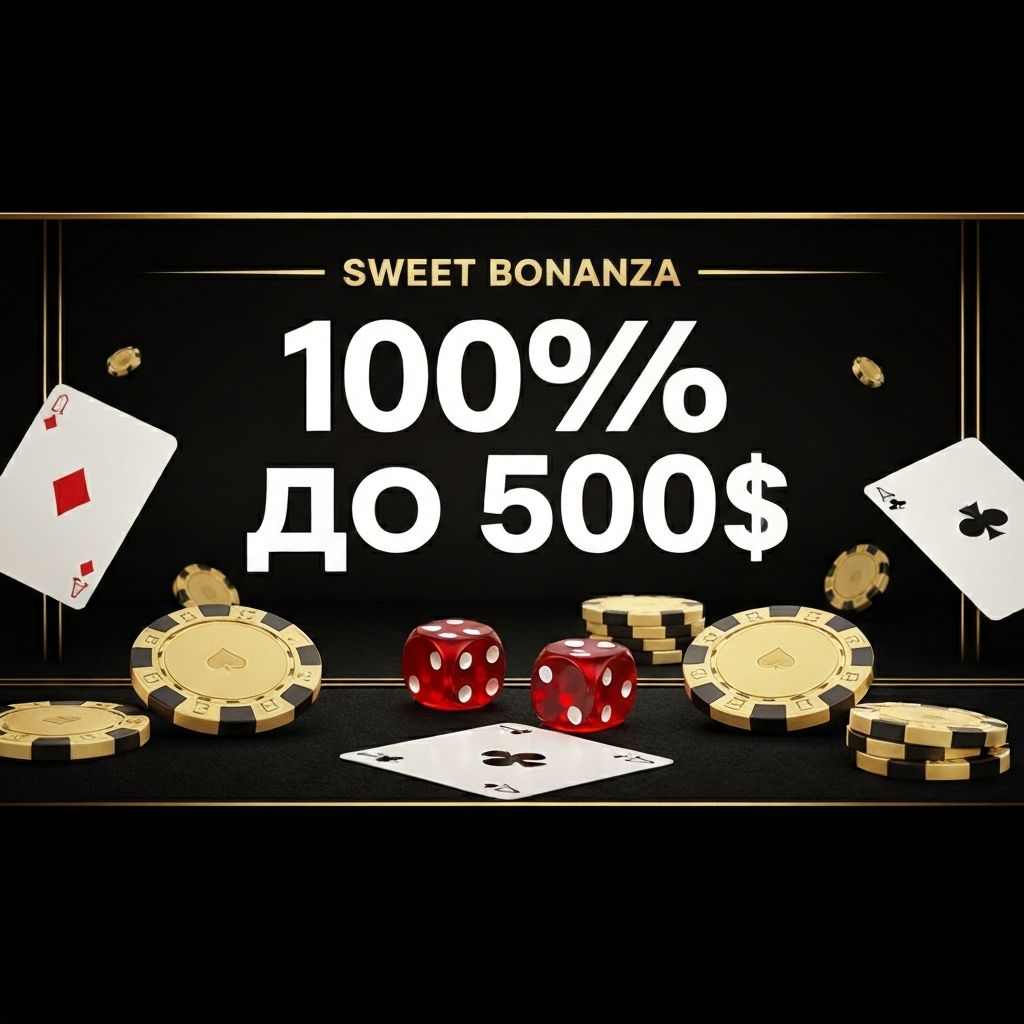 Бонус казино №1 — 100% депозит до $500