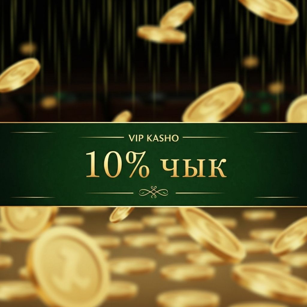 Бонус казино №3 — кэшбэк 10%